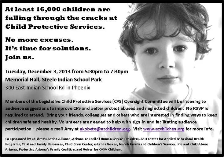 Child Protective Services Forum Children & Youth News Coconino