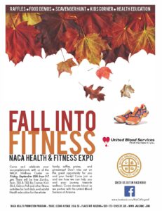 Sept. 25 — NACA to present 'Fall into Fitness' health and fitness expo