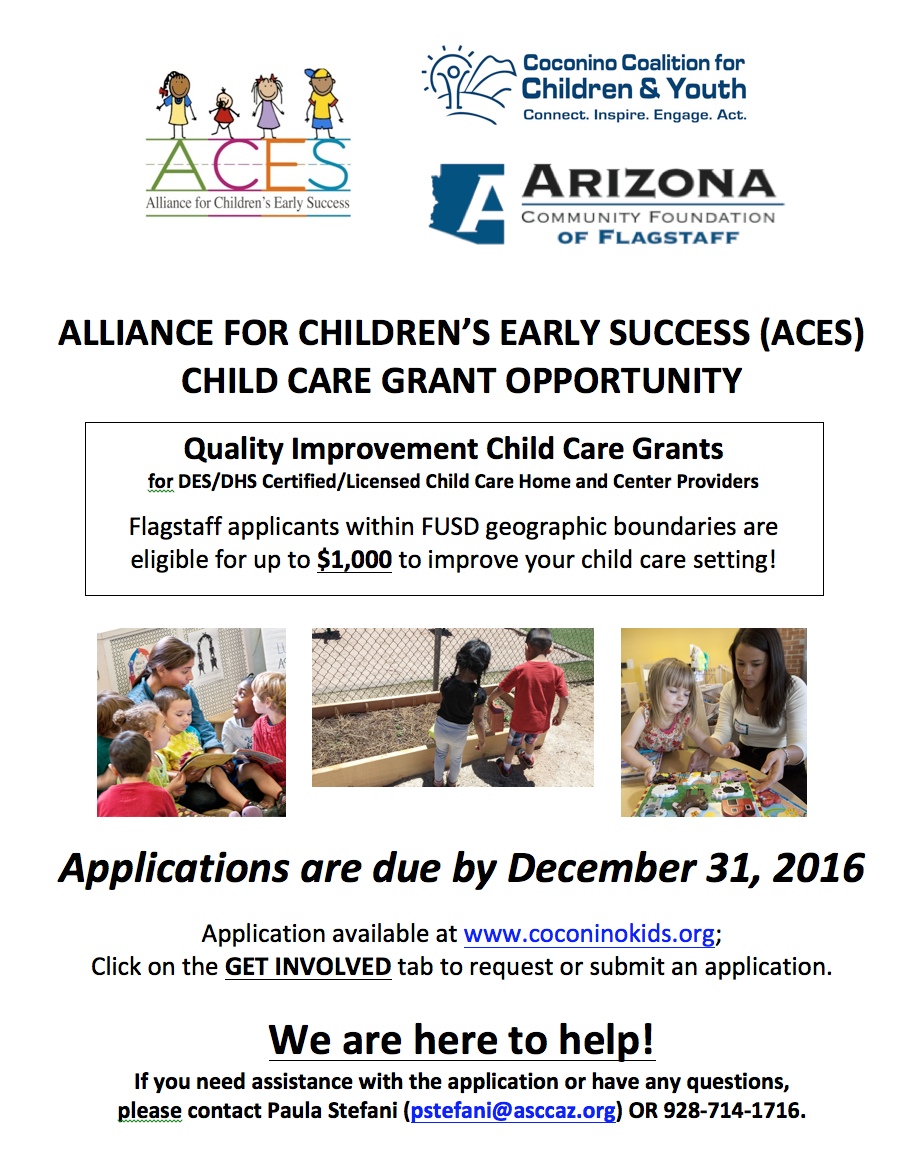 Quality Improvement Grants Available for Child Care Providers ...