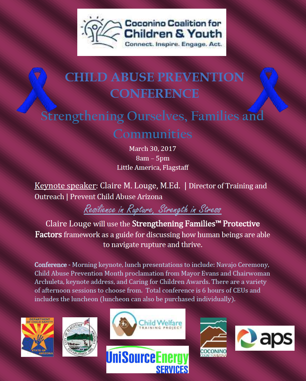 Register Now for the Child Abuse Prevention Conference! : Children ...