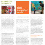 Children’s Action Alliance shares new report — ‘Keeping Kids in Families: Trends in U.S. Foster Care Placement’
