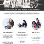 March 25 — Bilingual information: Want to play and learn with the kids in your care?