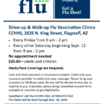 Flu Vaccinations offered at Coconino County Health and Human Services