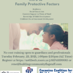 Connections Spotlight — Family Protective Factors virtual training to be held Feb. 23