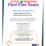 March 23 — Parenting Arizona to present ‘Active Parenting First Five Years’ Free Online