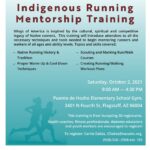 Oct. 2 — NACA, Wings of American to present ‘Indigenous Running Mentorship Training’ in Flagstaff