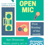 Aug. 7 — CCC&Y — Let’s Hear from Youth! Youth Open Mic
