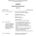 Dec. 6 —  Arizona Department of Economic Security Winter 2021 Virtual Informational Forum
