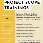 NAU Institute of Human Development presenting Project SCOPE (Supporting Children of the Opioid Epidemic) training