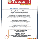 April 19 — Parenting Arizona to present ‘Active Parenting of Teens’ Free Online Parenting Classes