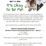Children’s Mental Health Acceptance Family Involvement Center Northern Arizona Community Resource Fair at Flagstaff City Hall on May 21