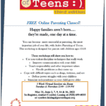 June 16 — Parenting Arizona to present ‘Active Parenting of Teens’ Free Online Parenting Classes