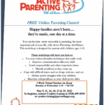 May 25 — Parenting Arizona to present ‘Free Online Parenting Classes’