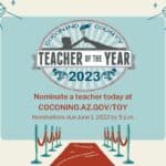 Education Spotlight — Coconino County seeking nominations for 2023 Teacher of the Year. See more local, state and national education news here