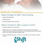 Oct. 21 —  Prevent Child Abuse Arizona offers virtual training, in-person summit on the impact of substance use on women and newborn health outcomes