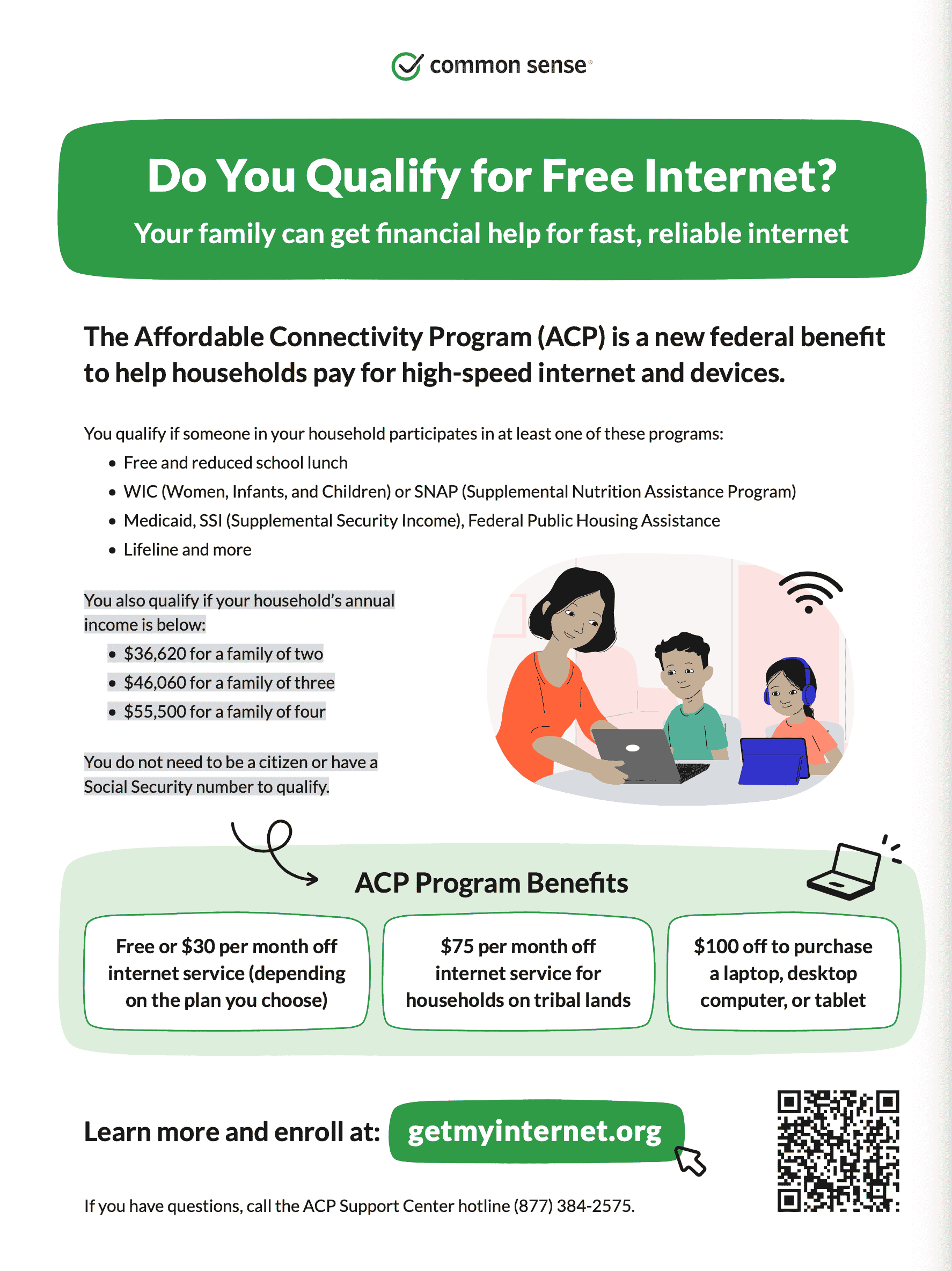 Bilingual update — Affordable Connectivity Program (ACP) Children