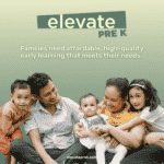 Bilingual update — Elevate PreK Resource Finder can help families find high-quality early learning. Help spread the word