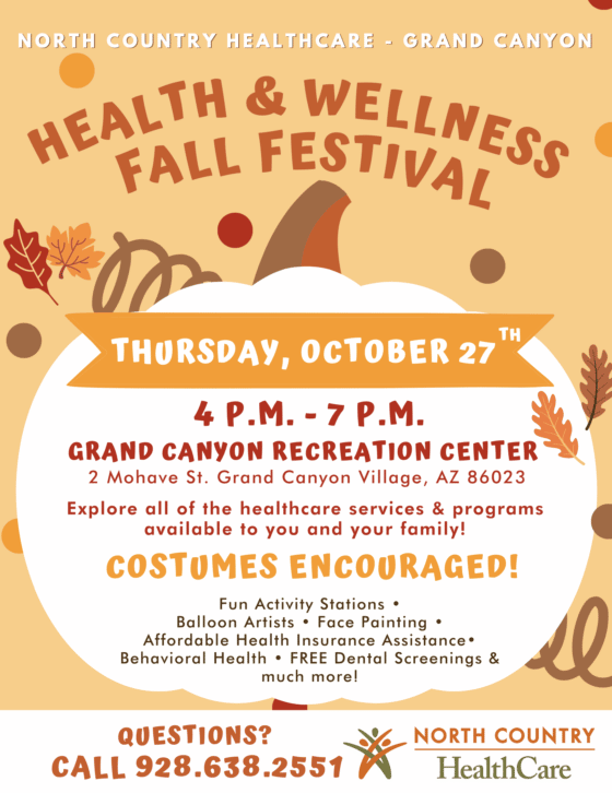 Oct. 27 — Health & Wellness Fall Festival 2022 at the Grand Canyon ...