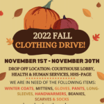 Coconino County presenting 2022 Fall Clothing Drive through Nov. 30