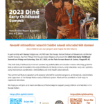 Oct. 6-7 — 2023 Diné Early Childhood Summit to be held at Twin Arrows Resort & Casino