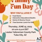 June 15 — AZ Health Zone to present Family Fun Day in Tuba City